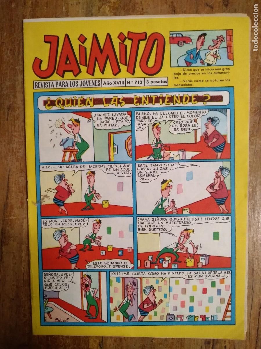 Tebeos: Antiguo Comic Jaimito N&deg;712 - Foto 1