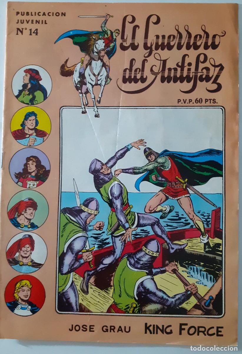 Giornalini: EL GUERRERO DEL ANTIFAZ-SERIE IN&Eacute;DITA-VALENCIANA- N&ordm; 14 -J.GRAU-L.BERMEJO-GAGO-1981-BUENO-LEA-8785