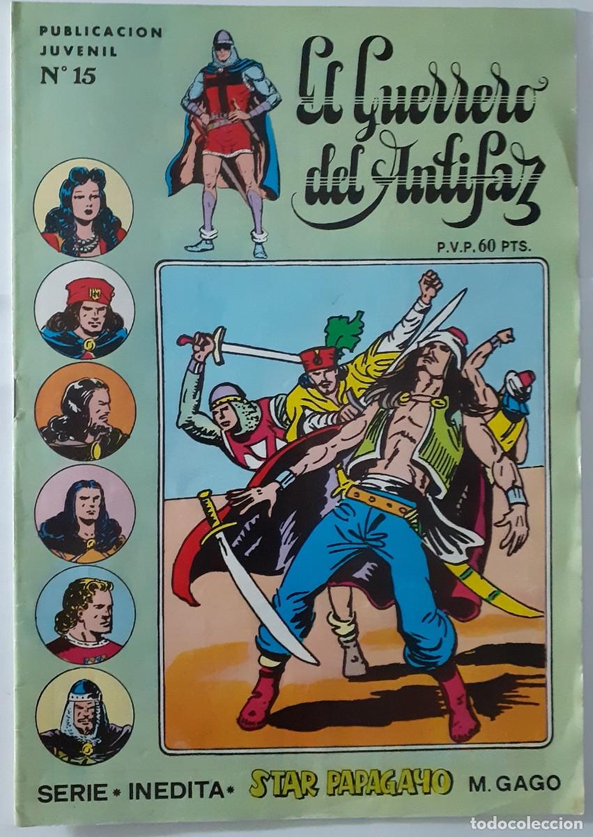 Giornalini: EL GUERRERO DEL ANTIFAZ-SERIE IN&Eacute;DITA-VALENCIANA- N&ordm; 15 -J.GRAU-SERNA R.-GAGO-1981-BUENO-LEA-8786