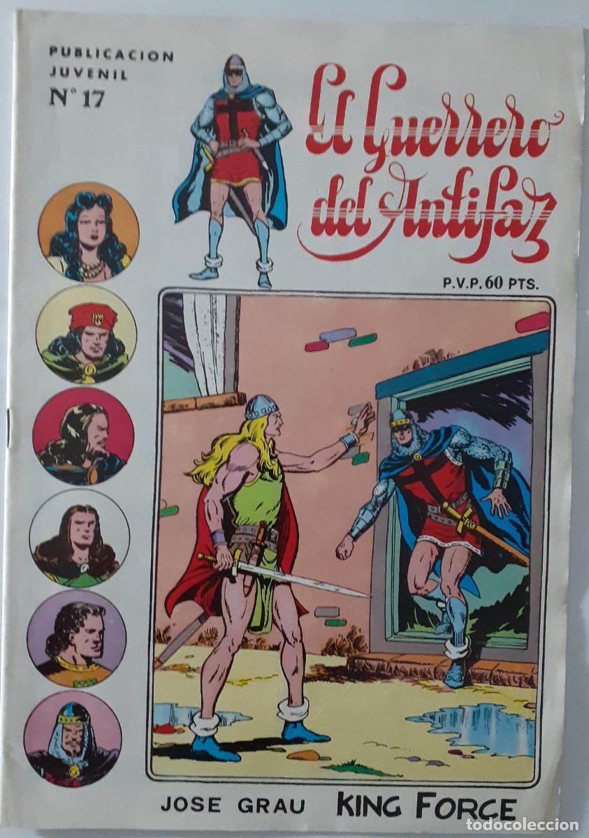 Tebeos: EL GUERRERO DEL ANTIFAZ-SERIE IN&Eacute;DITA-VALENCIANA- N&ordm; 17 -J.GRAU-CART&Uacute;S-GAGO-1984-CORRECTO-VEA-1834