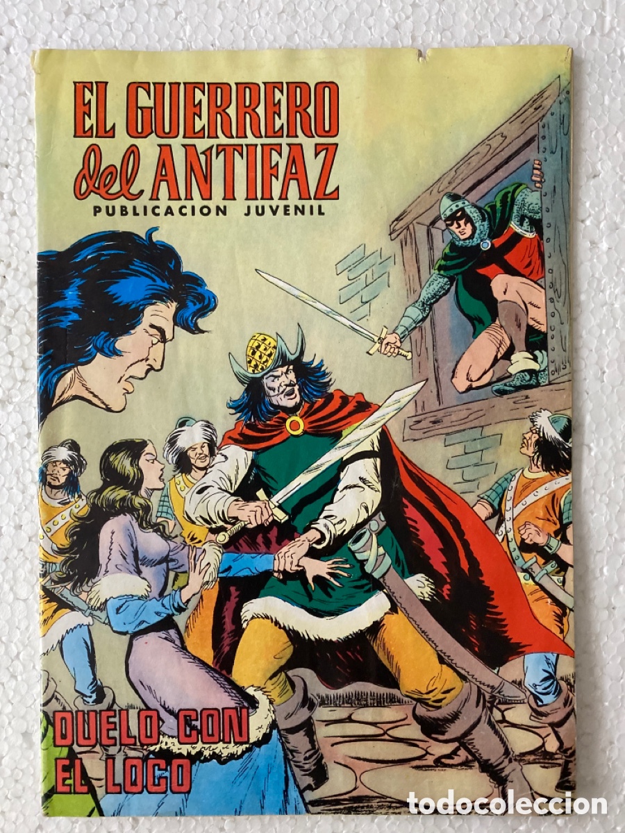 Comics: 171 EL GUERRERO DEL ANTIFAZ #- VALENCIANA - &laquo;vertical Color 1973-75&raquo; Duelo con el loco