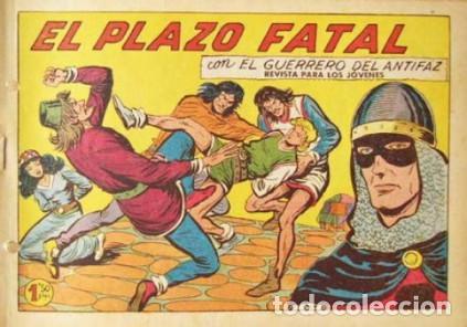 Livros de Banda Desenhada: EL GUERRERO DEL ANTIFAZ-SERIE ORIGINAL- N&ordm; 337 -EL PLAZO FATAL-M.GAGO-1958-CASI BUENO-LEA-8824