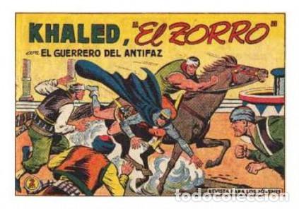 Livros de Banda Desenhada: EL GUERRERO DEL ANTIFAZ-SERIE ORIGINAL- N&ordm; 520 -KHALED, EL ZORRO-1963-M.GAGO-CASI BUENO-LEA-8825