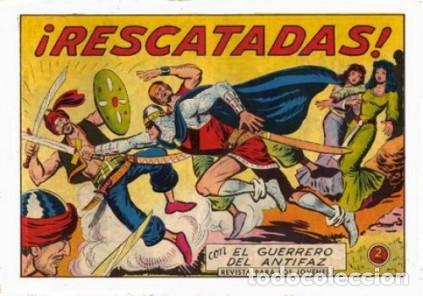 Livros de Banda Desenhada: EL GUERRERO DEL ANTIFAZ-SERIE ORIGINAL- N&ordm; 541 -&iexcl;RESCATADAS!-1963-M.GAGO-SOLO CORRECTO-LEA-8826