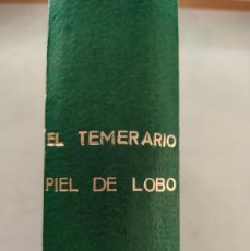Tebeos: COLECCIONES DEL TEMERARIO Y PIEL DE LOBO COMPLETAS EN UN TOMO.