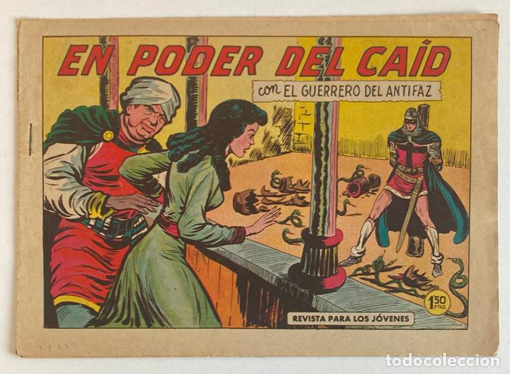 Tebeos: EL GUERRERO DEL ANTIFAZ - N&ordm;357, EN PODER DEL CA&Iacute;D - ORIGINAL - Foto 1