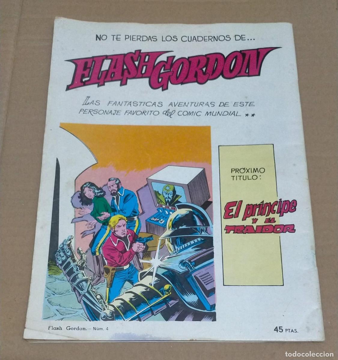 Tebeos: COLOSOS DEL COMIC PRESENTA FLASH GORDON. VER. - Foto 2
