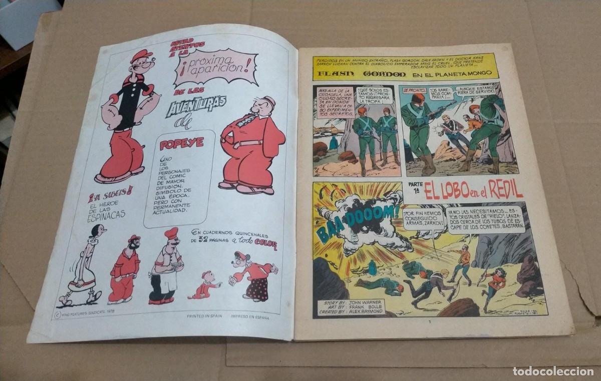 Tebeos: COLOSOS DEL COMIC PRESENTA FLASH GORDON. VER. - Foto 3