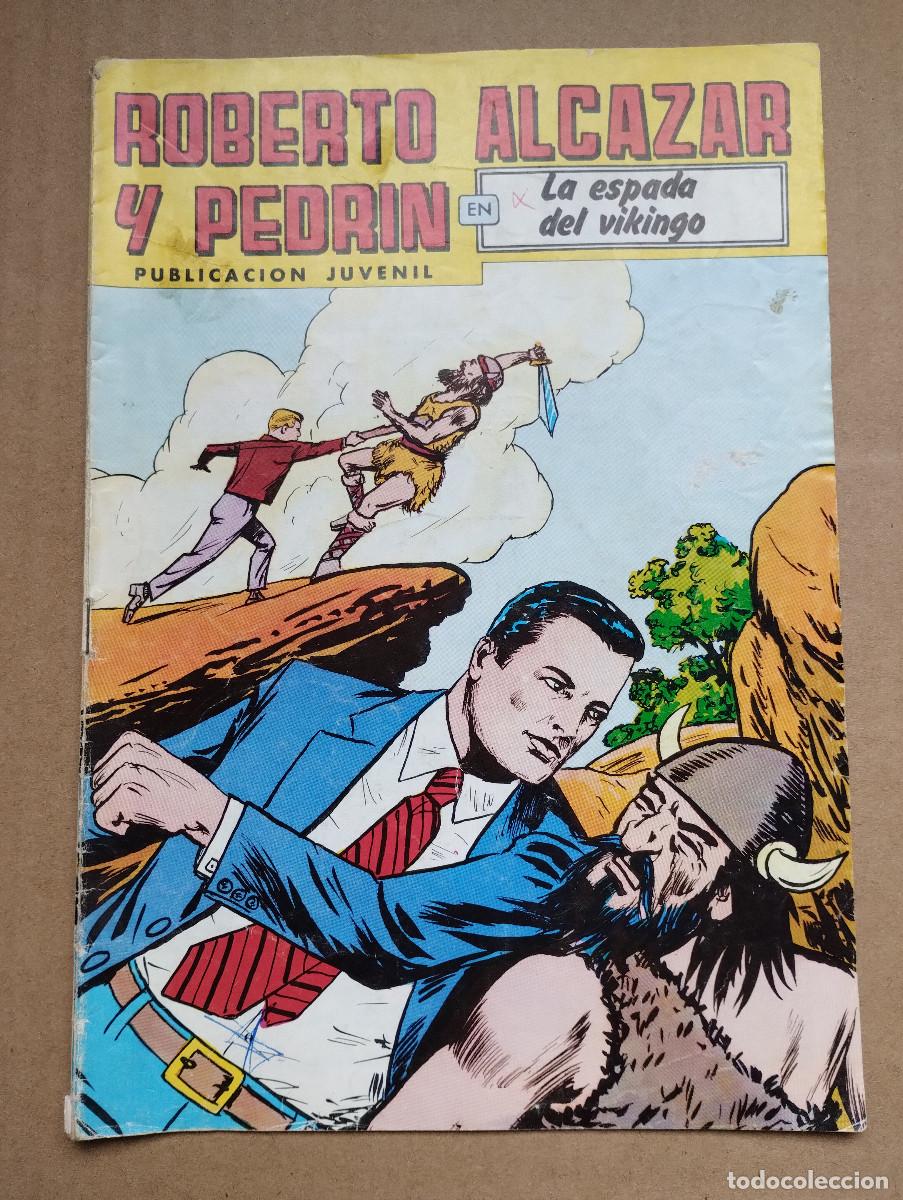 Tebeos: ROBERTO ALCAZAR Y PEDRIN. LA ESPADA DEL VIKINGO. N&ordm; 260. SEGUNDA EPOCA. EDITORIAL VALENCIANA