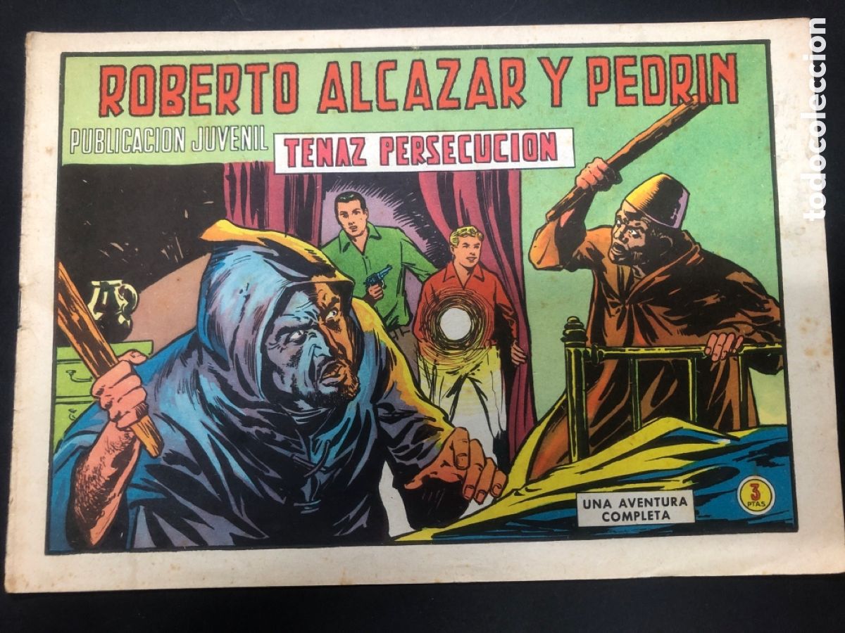 Livros de Banda Desenhada: COMIC ROBERTO ALCAZAR Y PEDRIN N&ordm; 989 EDITORIAL VALENCIANA