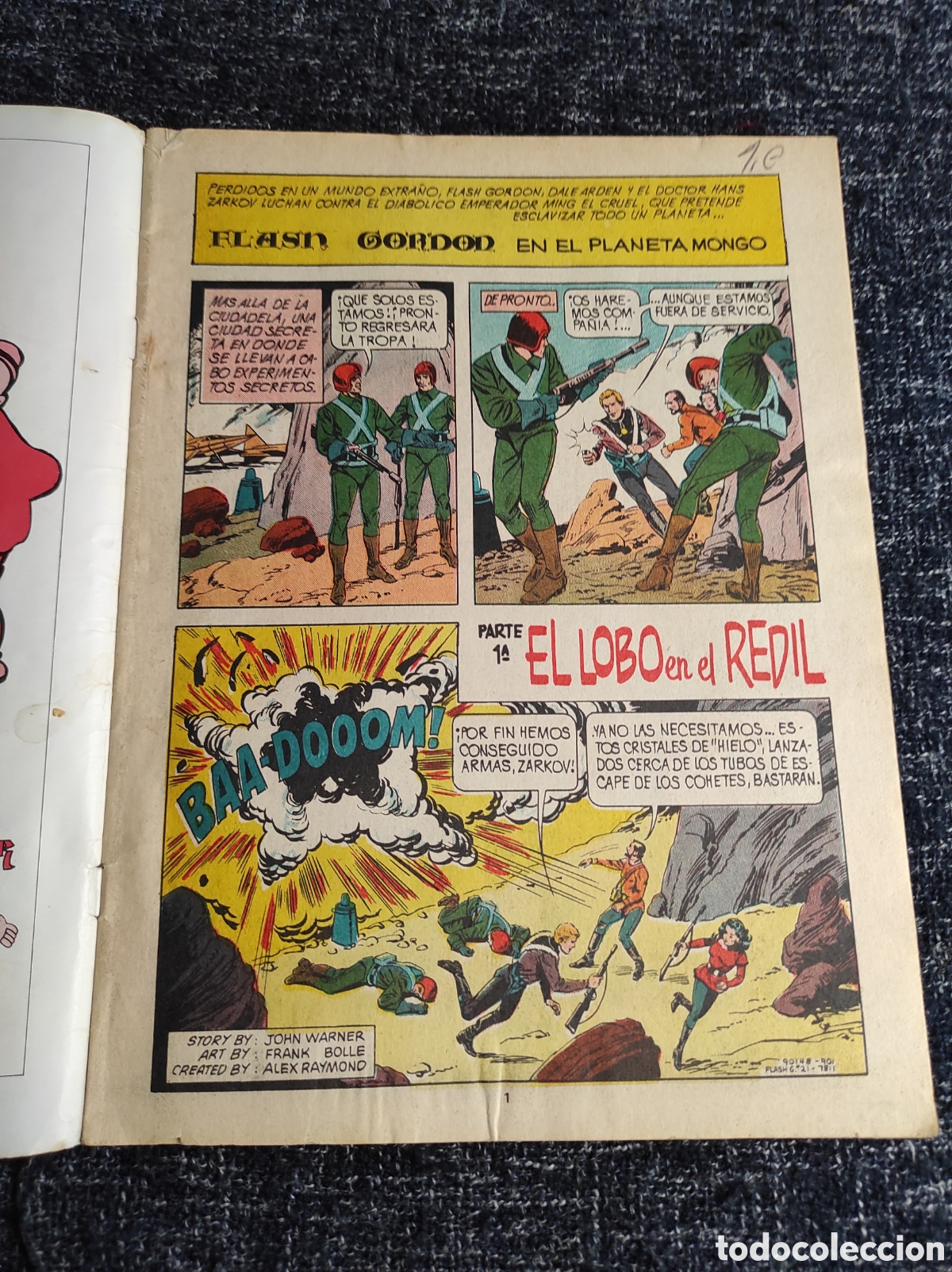 Tebeos: FLASH GORDON COLOSOS DEL COMIC N&ordm; 4 - Foto 2