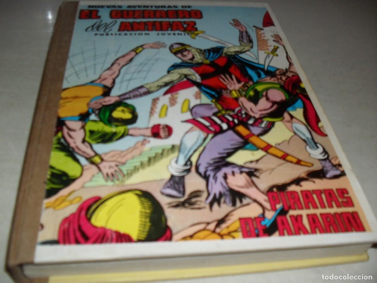 Giornalini: (ENCUADERNACION NO OFICIAL) TOMO VI EL GUERREO DEL ANTIFAZ,CON 20 TEBEOS.VALENCIANA,1972