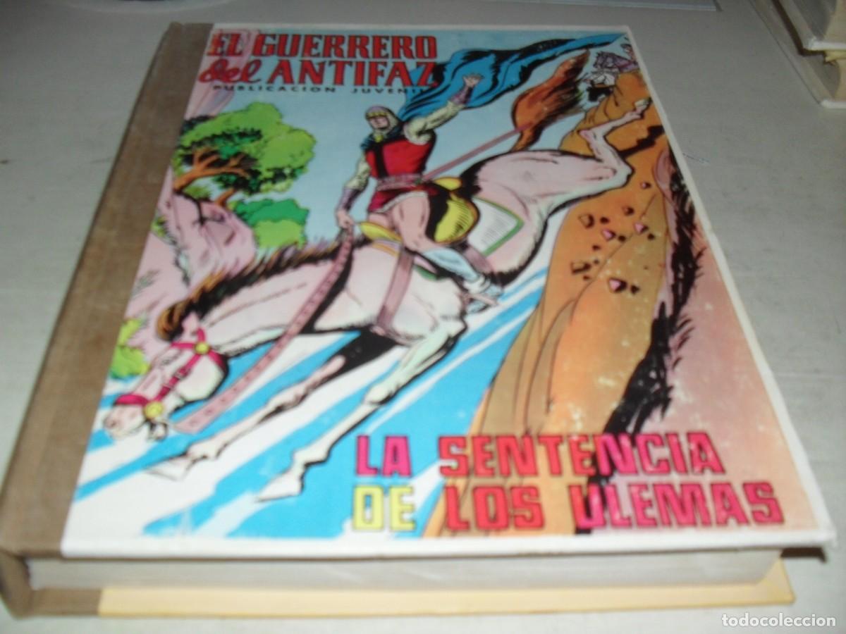 Giornalini: (ENCUADERNACION NO OFICIAL) TOMO IV EL GUERREO DEL ANTIFAZ,CON 21 TEBEOS.VALENCIANA,1972