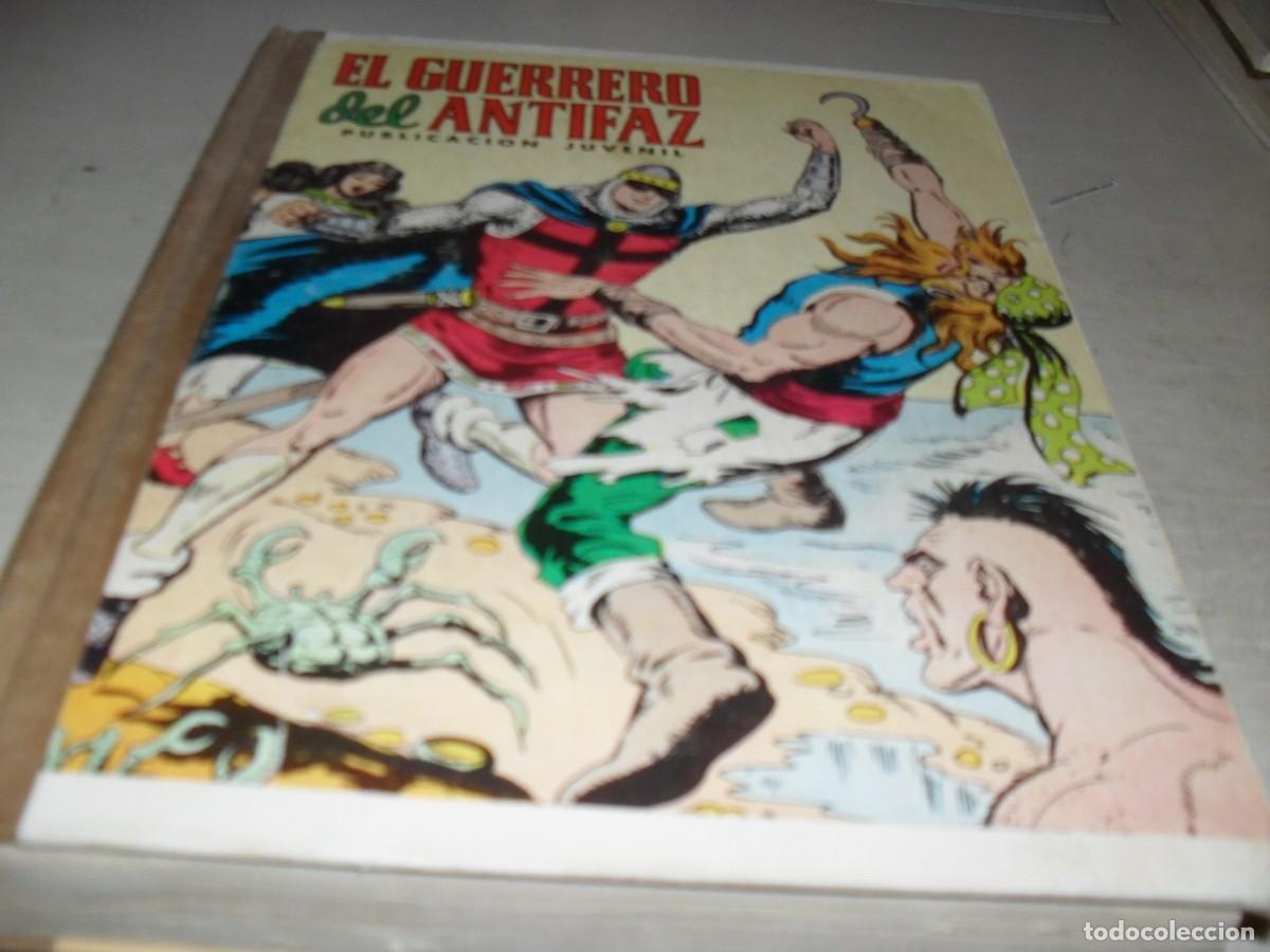 Giornalini: (ENCUADERNACION NO OFICIAL) TOMO III EL GUERREO DEL ANTIFAZ,CON 20 TEBEOS.VALENCIANA,1972