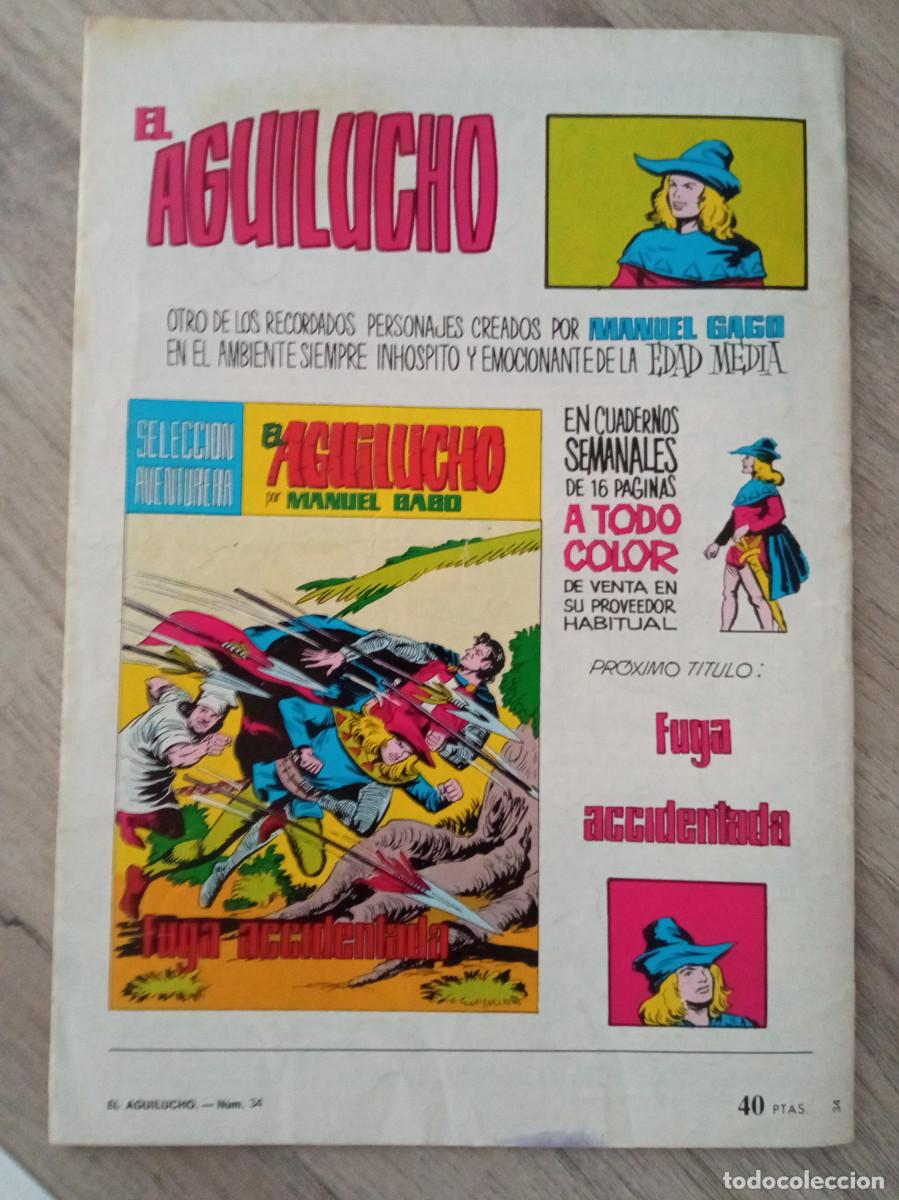 Tebeos: EL AGUILUCHO N&ordm; 34 - Foto 2