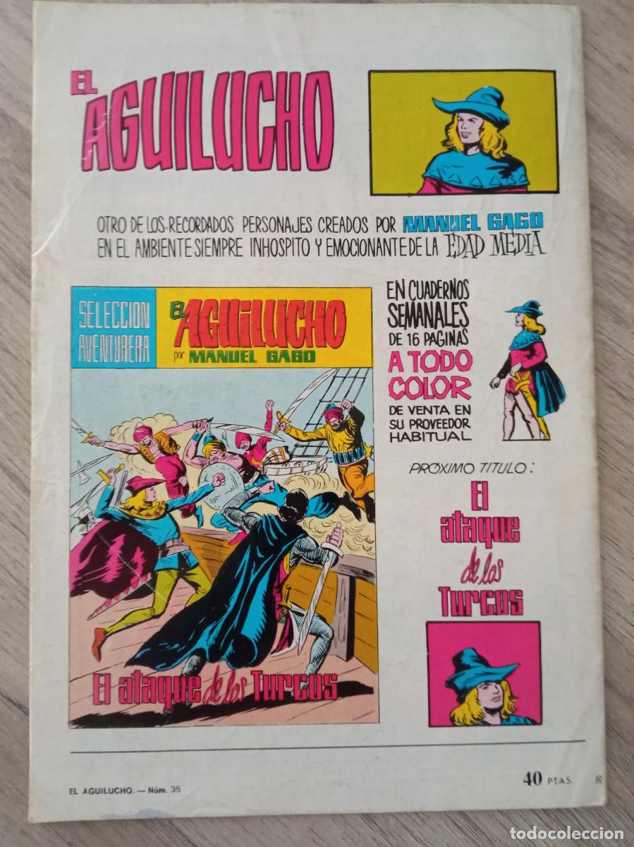 Tebeos: EL AGUILUCHO N&ordm; 35 - Foto 2