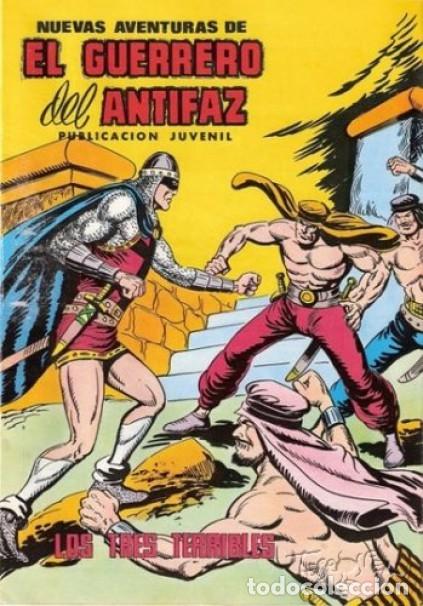 Giornalini: EL GUERRERO DEL ANTIFAZ-NUEVAS AVENTURAS- N&ordm; 88 -LOS TRES TERRIBLES-1980-BUENO-DIF&Iacute;CIL-LEA-9469