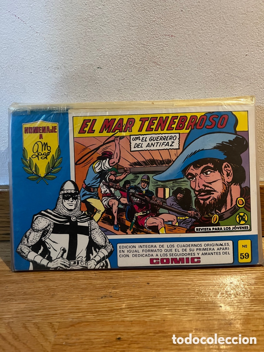 Giornalini: El mar tenebroso con el guerrero del antifaz n&uacute;mero 59