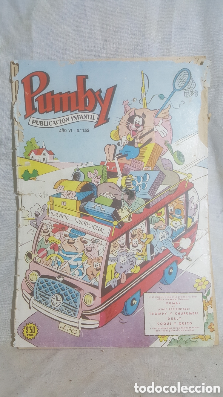 Tebeos: PUMBY A&Ntilde;O VI N&deg;155 - Foto 1
