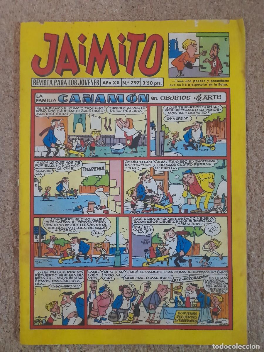 Tebeos: Jaimito 797.Editorial Valenciana - Foto 1