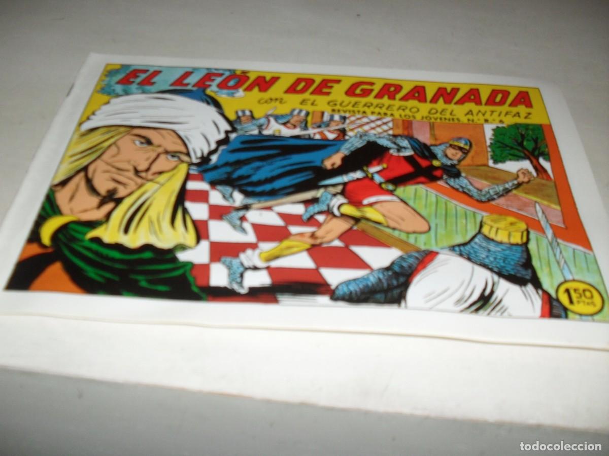 Giornalini: EL GUERRERO DEL ANTIFAZ(FACSIMIL) 320 EL LEON DE GRANADA,(DE 668).VALENCIANA,1944