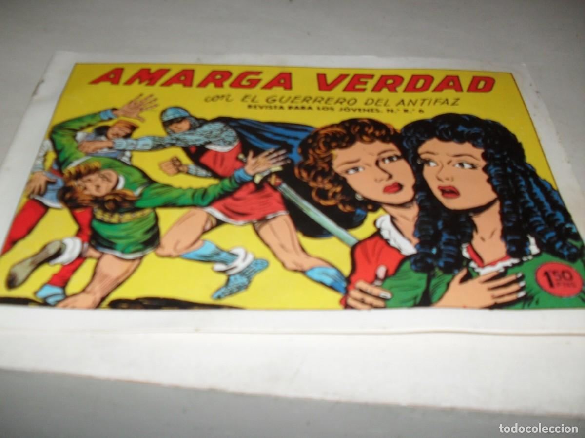 Giornalini: EL GUERRERO DEL ANTIFAZ(FACSIMIL) 318 AMARGA VERDAD,(DE 668).VALENCIANA,1944
