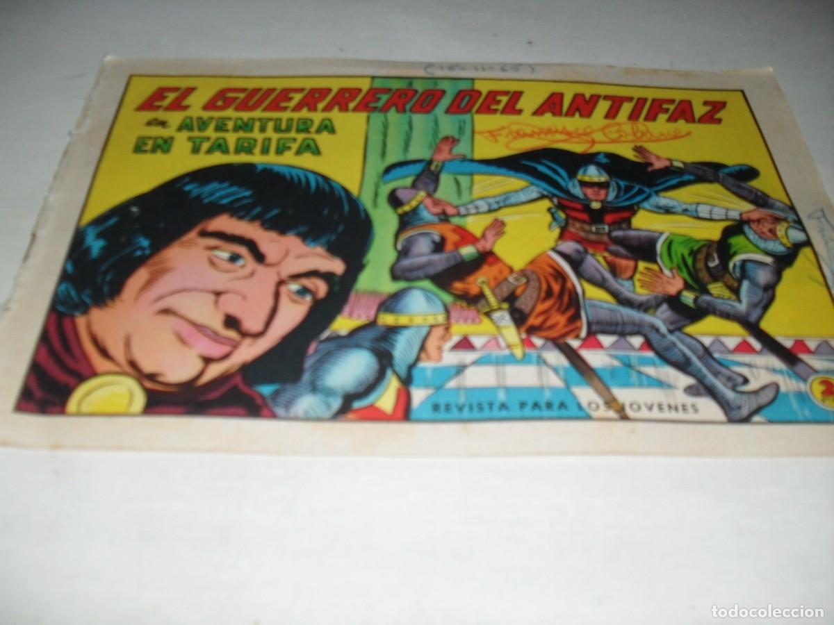 Giornalini: EL GUERRERO DEL ANTIFAZ,(ORIGINAL)645 AVENTURA EN TARIFA,(DE 668).VALENCIANA,1944