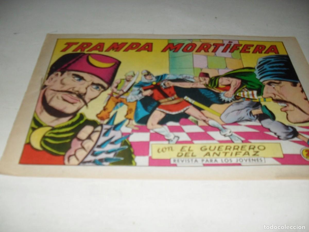 Giornalini: EL GUERRERO DEL ANTIFAZ,(ORIGINAL)542 TRAMPA MORTIFERA,(DE 668).VALENCIANA,1944