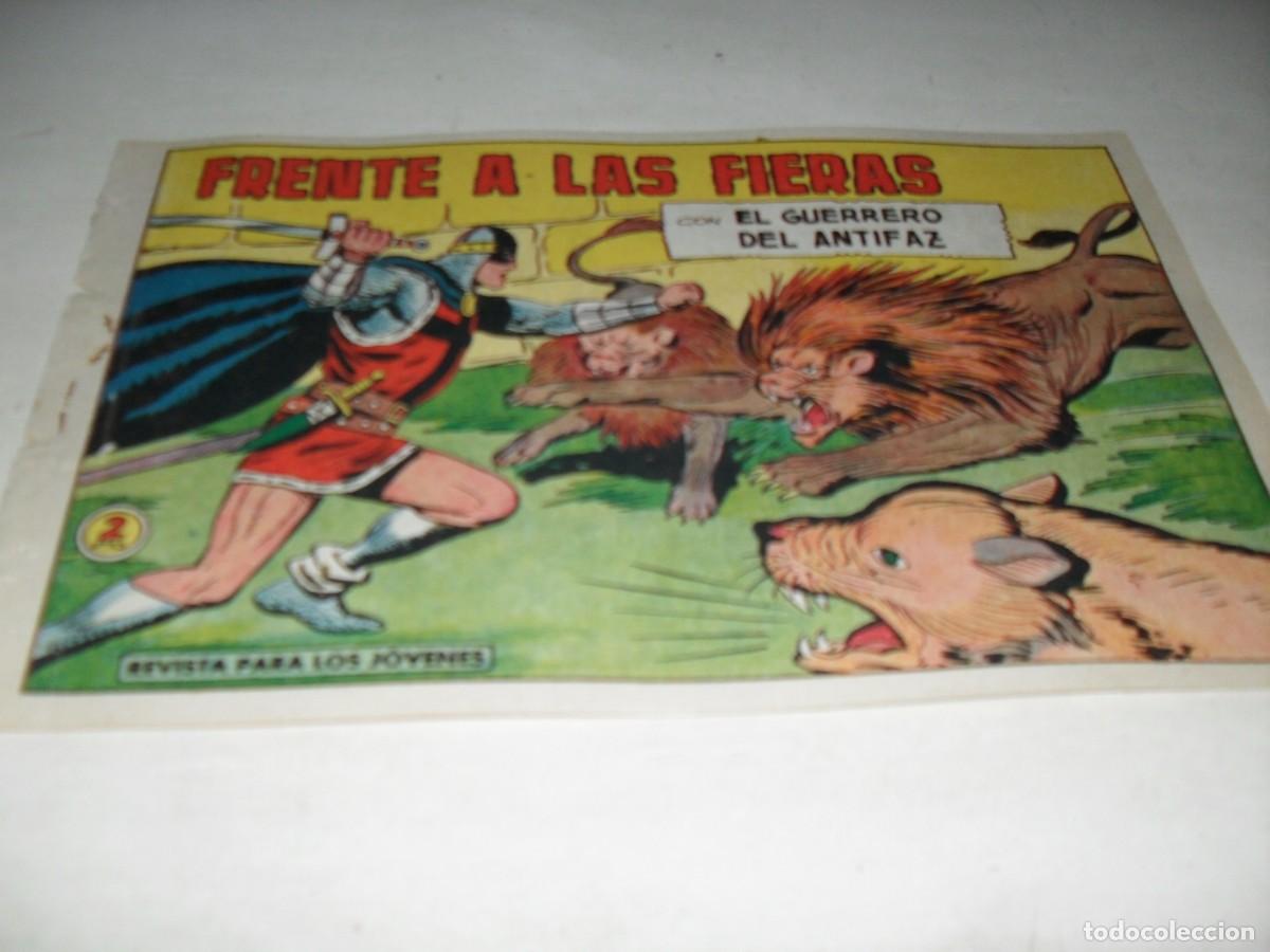 Giornalini: EL GUERRERO DEL ANTIFAZ,(ORIGINAL)512 FRENTE A LAS FIERAS,(DE 668).VALENCIANA,1944