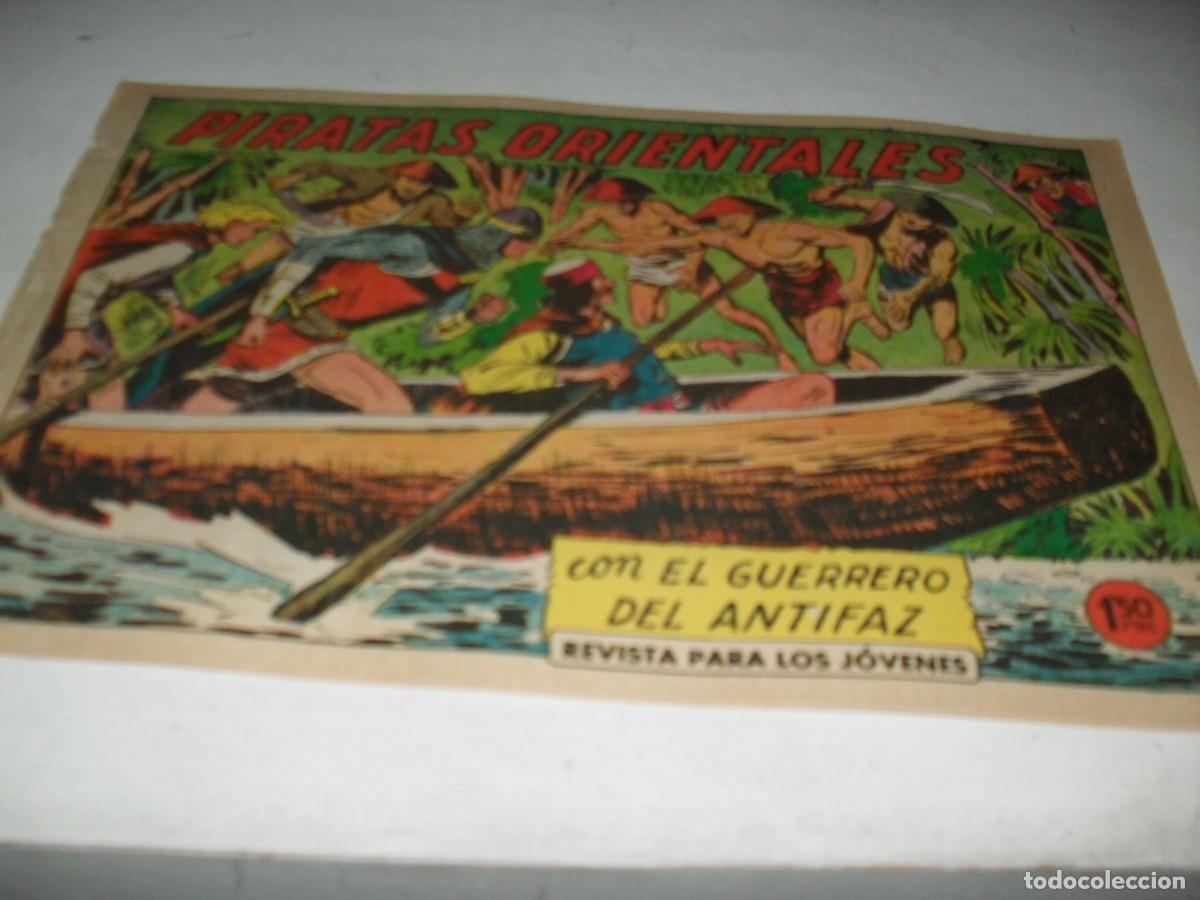 Giornalini: EL GUERRERO DEL ANTIFAZ,(ORIGINAL)399 PIRATAS ORIENTALES,(DE 668).VALENCIANA,1944