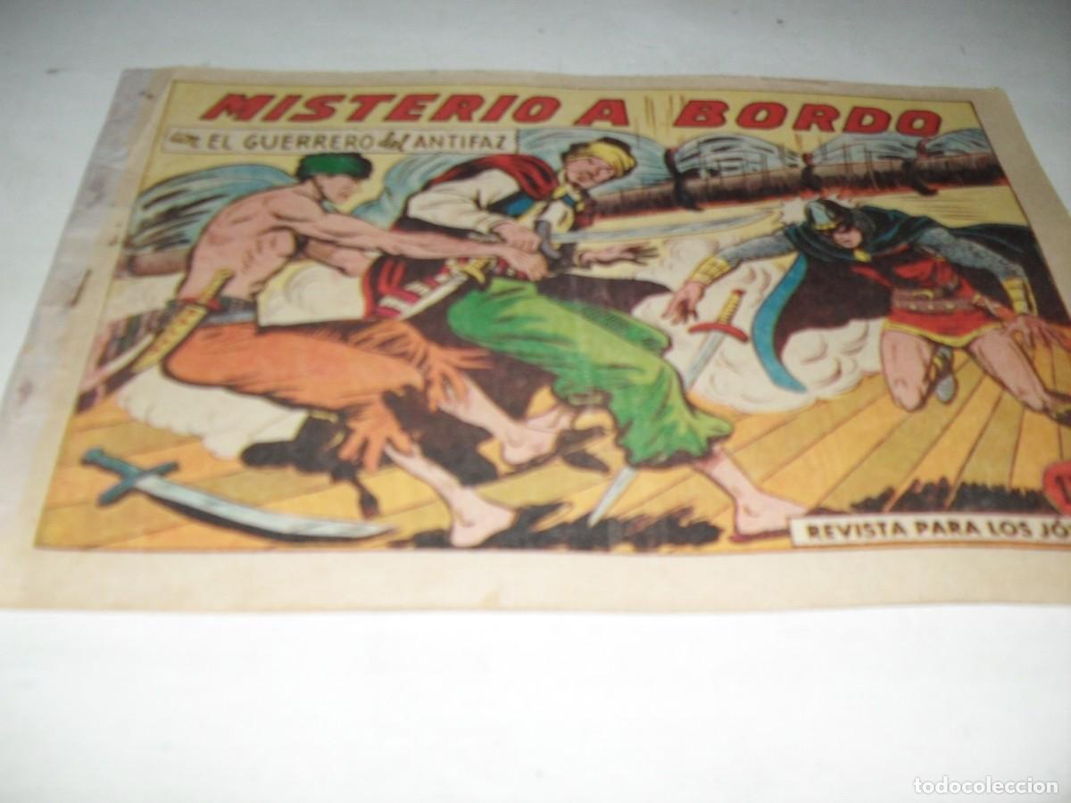 Giornalini: EL GUERRERO DEL ANTIFAZ,(ORIGINAL)380 MISTERIO A BORDO,(DE 668).VALENCIANA,1944