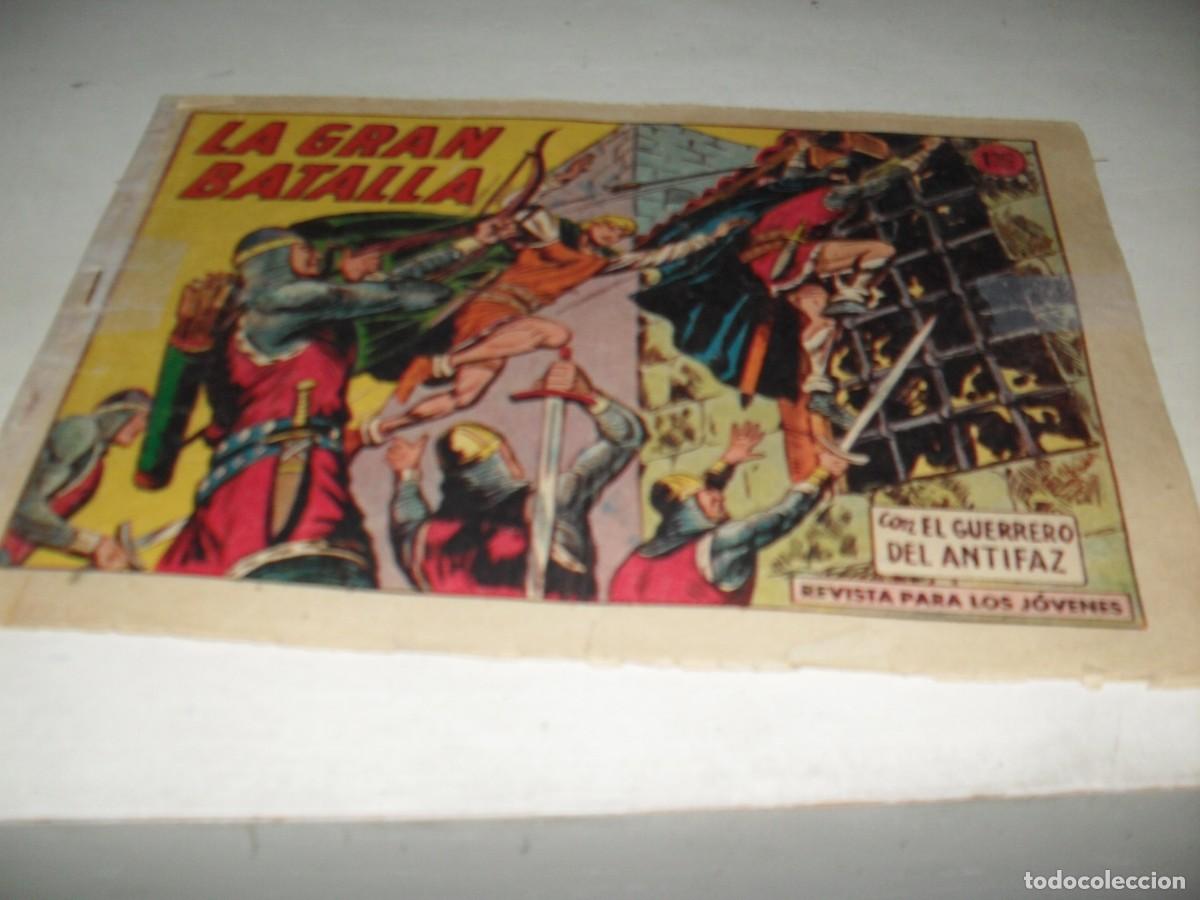 Giornalini: EL GUERRERO DEL ANTIFAZ,(ORIGINAL)371 LA GRAN BATALLA,(DE 668).VALENCIANA,1944
