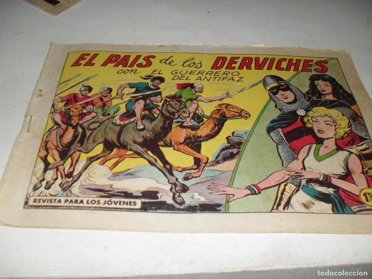 Giornalini: EL GUERRERO DEL ANTIFAZ,(ORIGINAL)358 EL PAIS DE LOS DERVICHES,(DE 668).VALENCIANA,1944