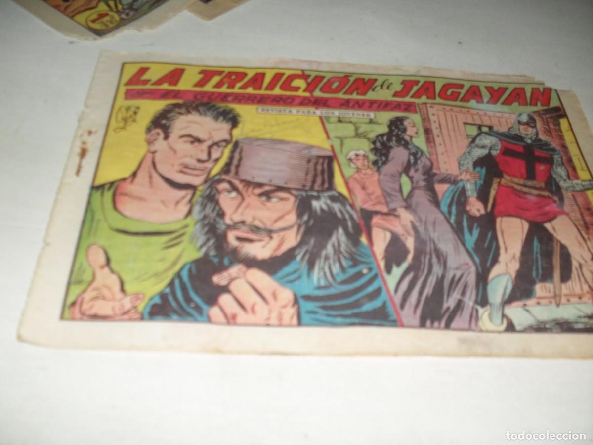 Giornalini: EL GUERRERO DEL ANTIFAZ,(ORIGINAL)283 LA TRAICION DE JAGAYAN,(DE 668).VALENCIANA,1944