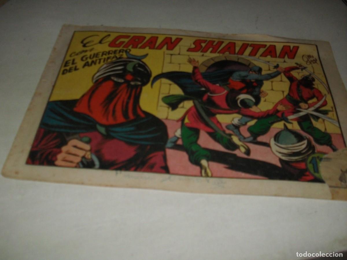 Giornalini: EL GUERRERO DEL ANTIFAZ,(ORIGINAL)149 EL GRAN SHAITAN,(DE 668).VALENCIANA,1944