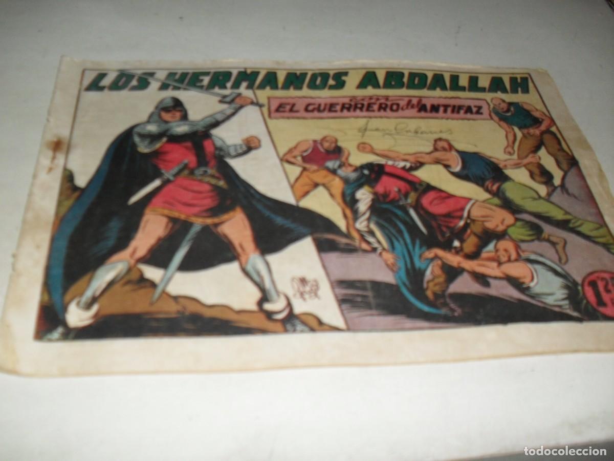 Giornalini: EL GUERRERO DEL ANTIFAZ,(ORIGINAL)114 LOS HERMANOS ABDALLAH,(DE 668).VALENCIANA,1944