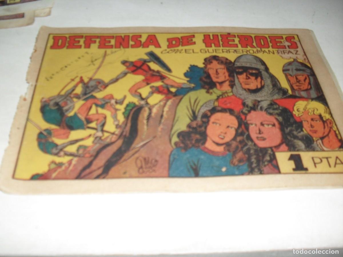 Giornalini: EL GUERRERO DEL ANTIFAZ,(ORIGINAL)54 DEFDENSA DE HEROES,(DE 668).VALENCIANA,1944