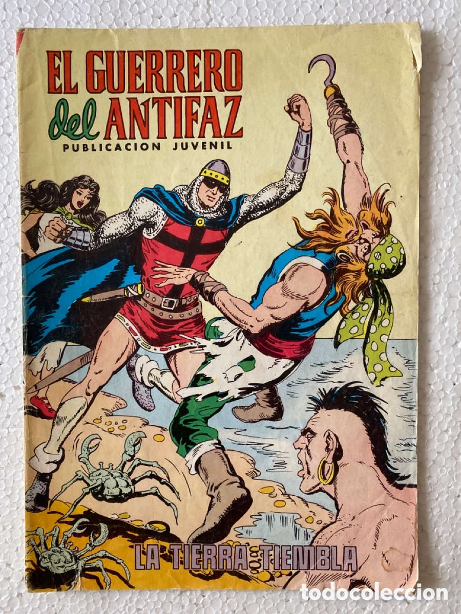 Giornalini: 279 EL GUERRERO DEL ANTIFAZ #- VALENCIANA - &laquo;vertical Color 1973-75&raquo; La tierra tiembla