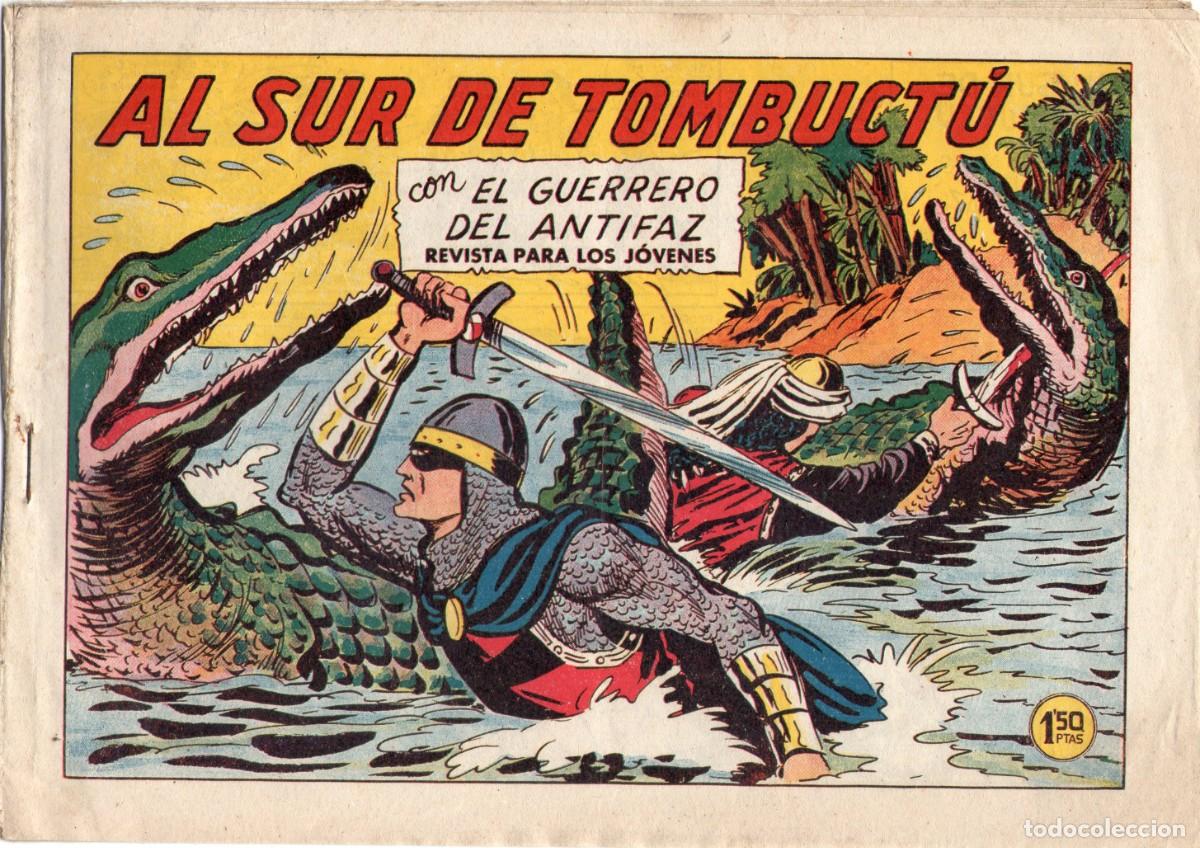 Giornalini: EL GUERRERO DEL ANTIFAZ - N&ordm; 348 - AL SUR DE TOMBUCT&Uacute; - ORIGINAL - VALENCIANA.