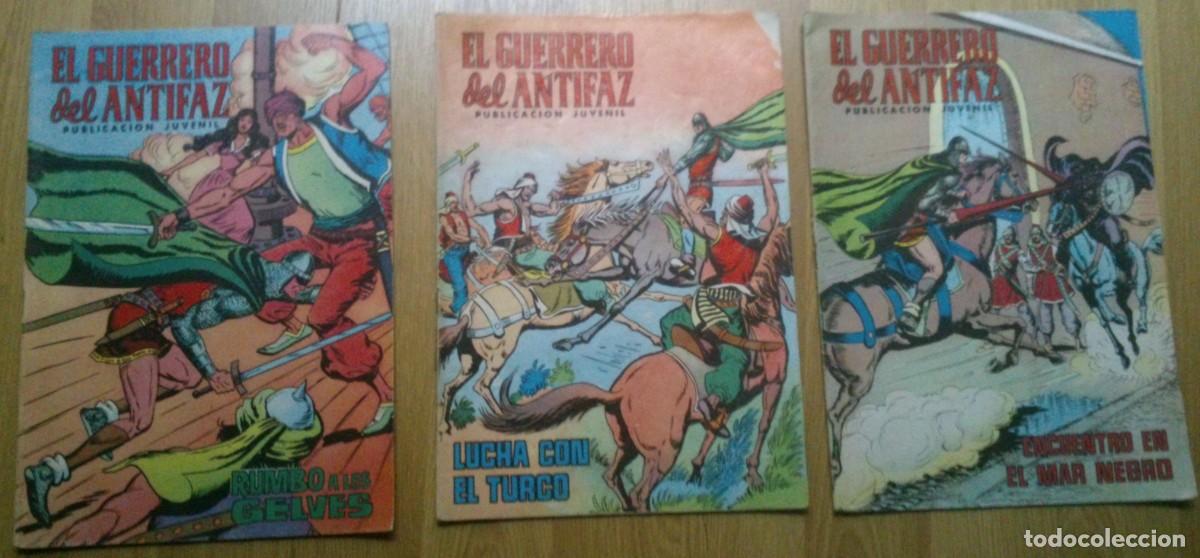 Tebeos: LOTE COMICS EL GUERRERO DEL ANTIFAZ - Foto 1