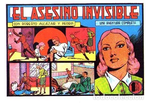 Tebeos: Facsimil Roberto Alcazar N&ordm; 196 - Foto 1