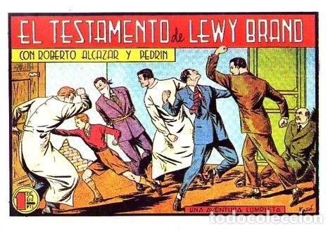 Tebeos: Facsimil Roberto Alcazar N&ordm; 182 - Foto 1