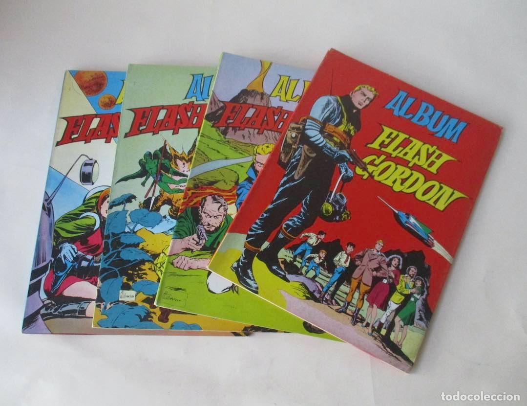 Tebeos: ALBUM FLASH GORDON - NUMEROS: 1, 2, 3, 4 - Foto 1