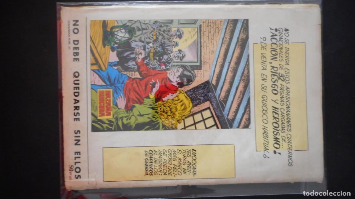 Tebeos: COMANDOS EN ACCI&Oacute;N N&ordm; 20 / C-16 - Foto 2