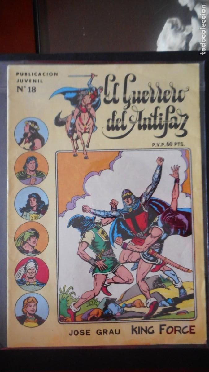 Tebeos: EL GUERRERO DEL ANTIFAZ N&ordm; 18/ C-17 - Foto 1