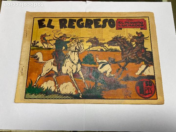 Tebeos: El peque&ntilde;o luchador 7- Tebeo original de epoca - valenciana 1945 en buen estado