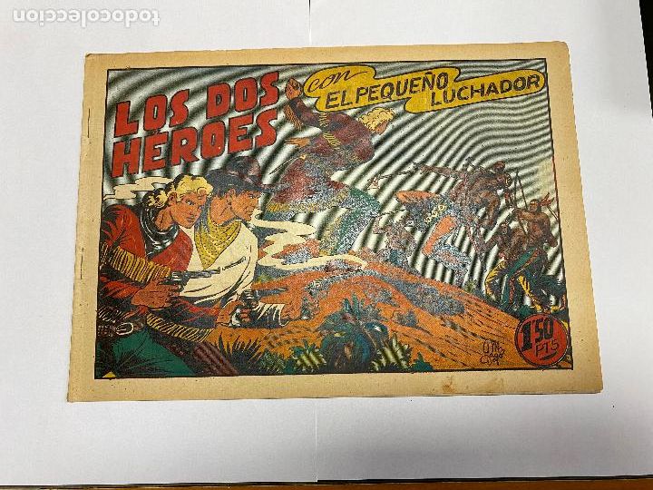 Tebeos: El peque&ntilde;o luchador 37 - Tebeo original de epoca - valenciana 1945 - en buen estado