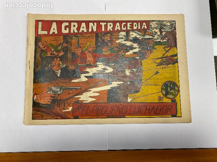 Livros de Banda Desenhada: El peque&ntilde;o luchador 40- Tebeo original de epoca - valenciana 1945 - en buen estado