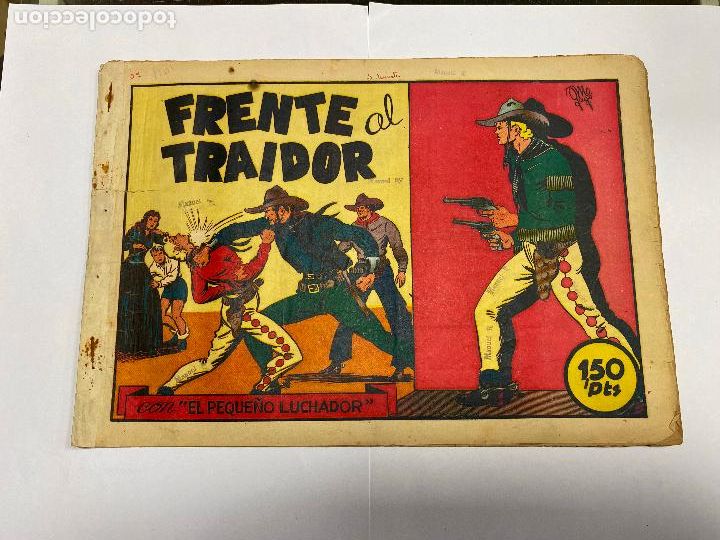 Tebeos: El peque&ntilde;o luchador 3- Tebeo original de epoca - valenciana 1945