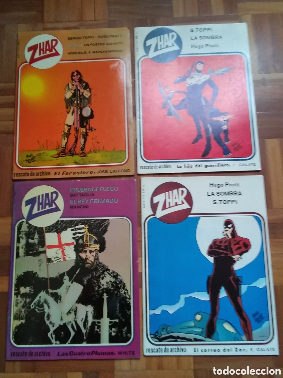 Tebeos: Zhar comic colecci&oacute;n completa 4 n&uacute;meros - Foto 1